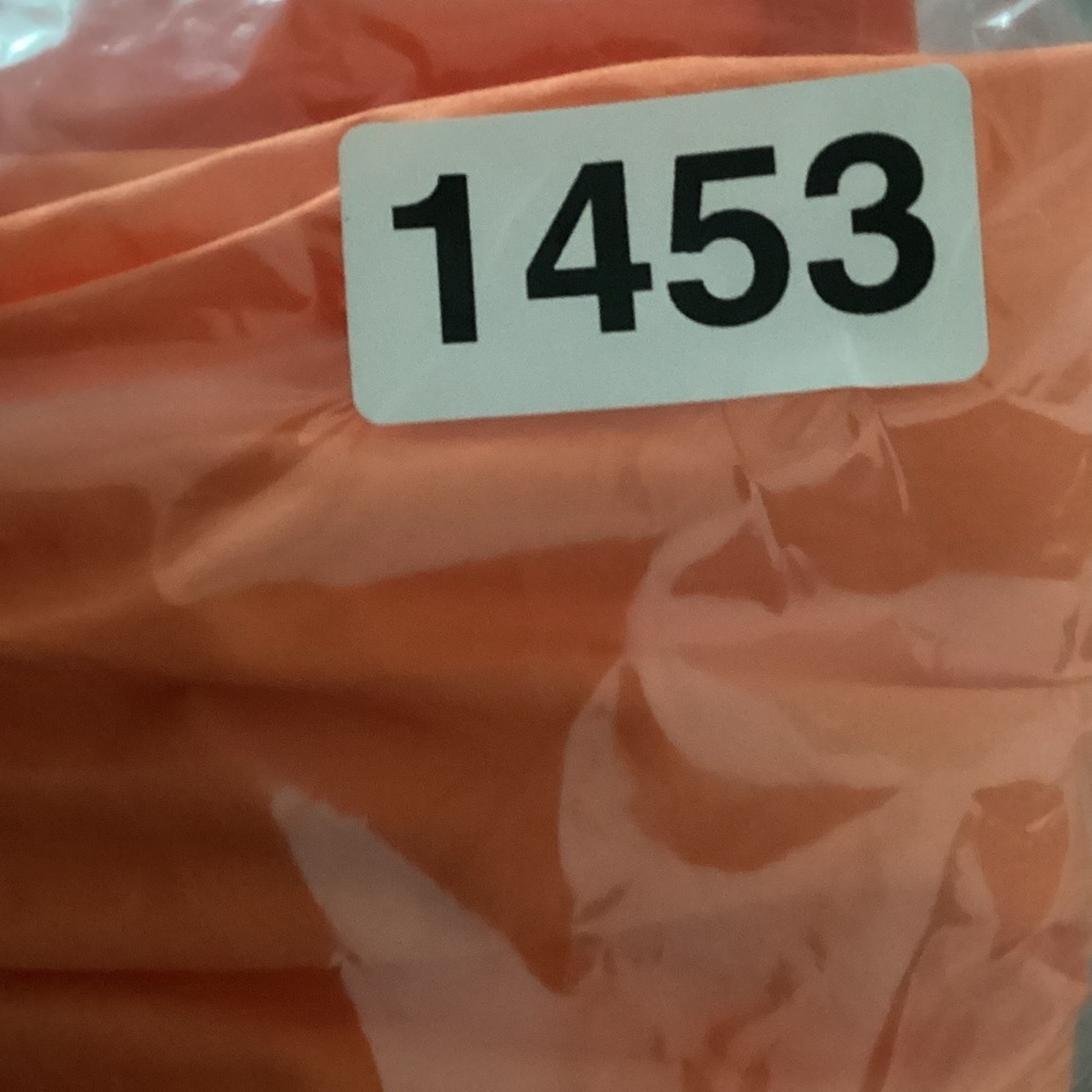 SNDYS Poplin Tie Detail Orange Spaghetti Strap Mini Dress - Picture 14 of 14